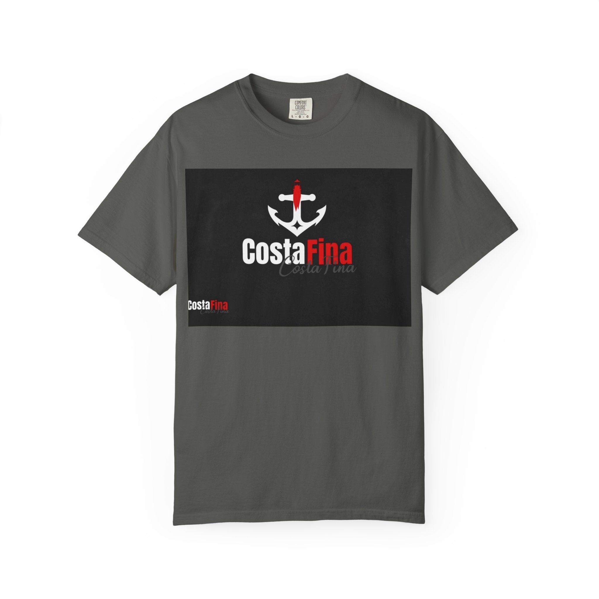 Costa Fina Anchor Logo T‑Shirt — Nautical Boat Crew Tee