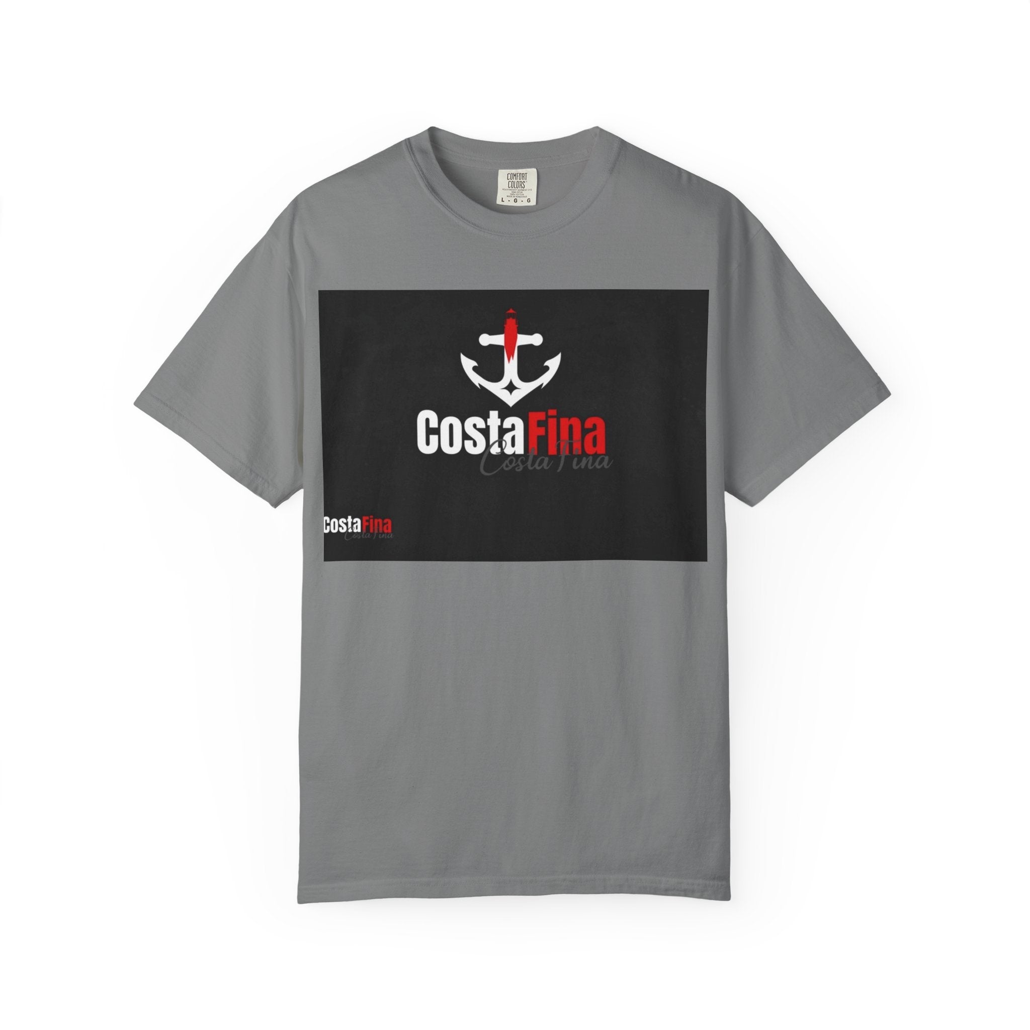 Costa Fina Anchor Logo T‑Shirt — Nautical Boat Crew Tee