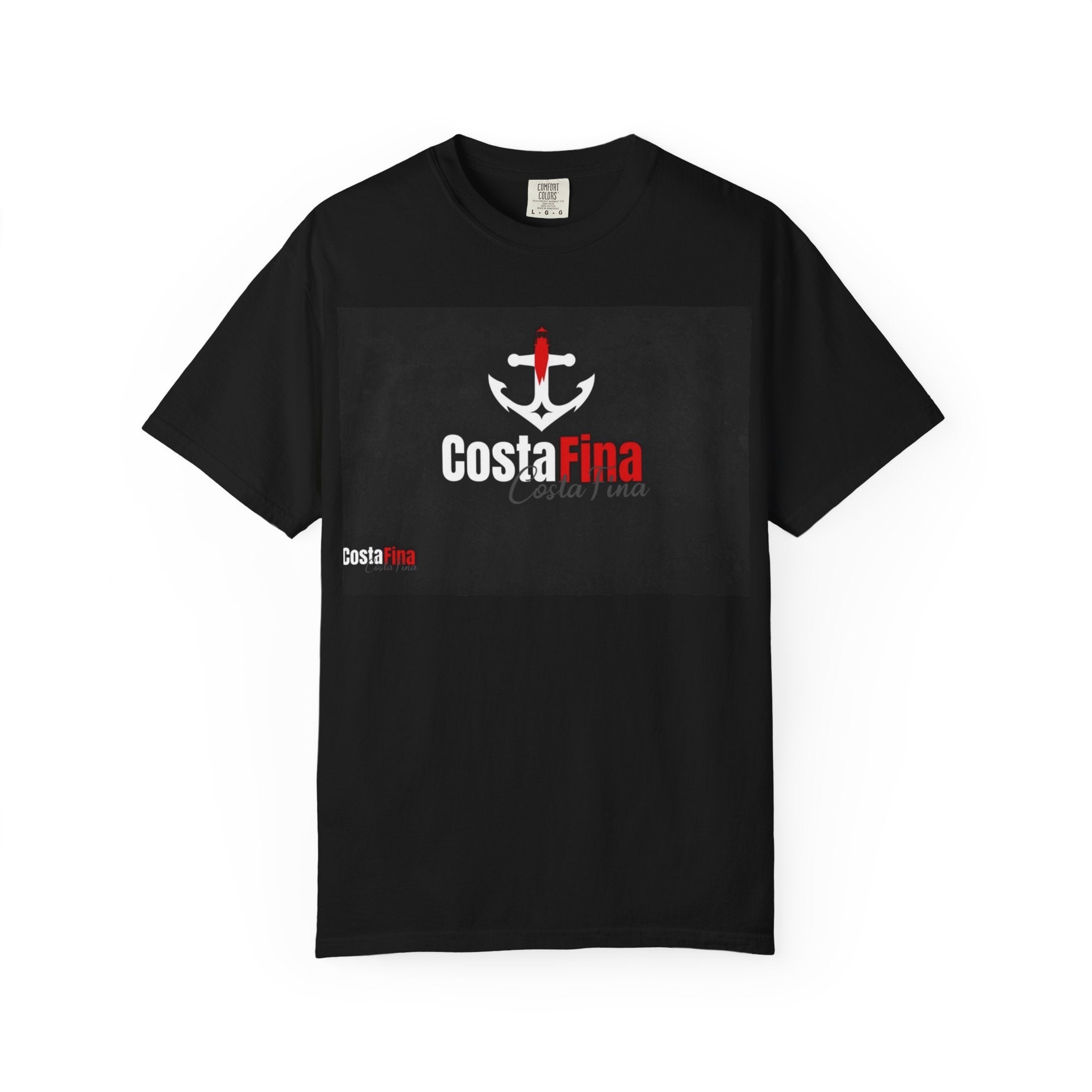 Costa Fina Anchor Logo T‑Shirt — Nautical Boat Crew Tee