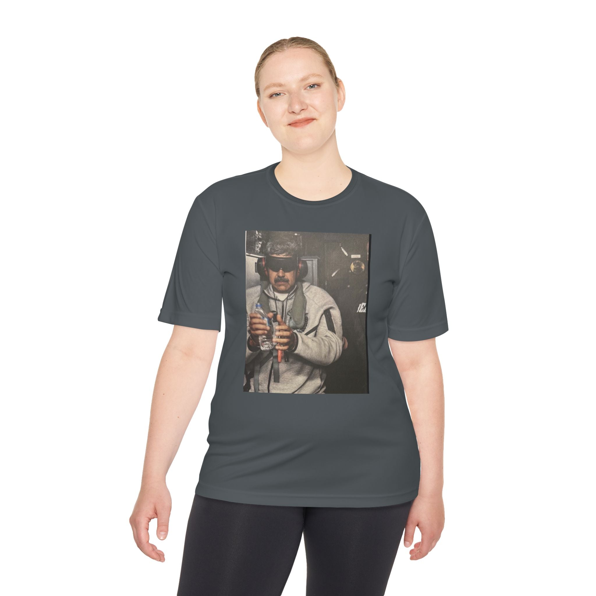 Retro Pilot Photo Tee — Vintage Aviator Graphic T-Shirt