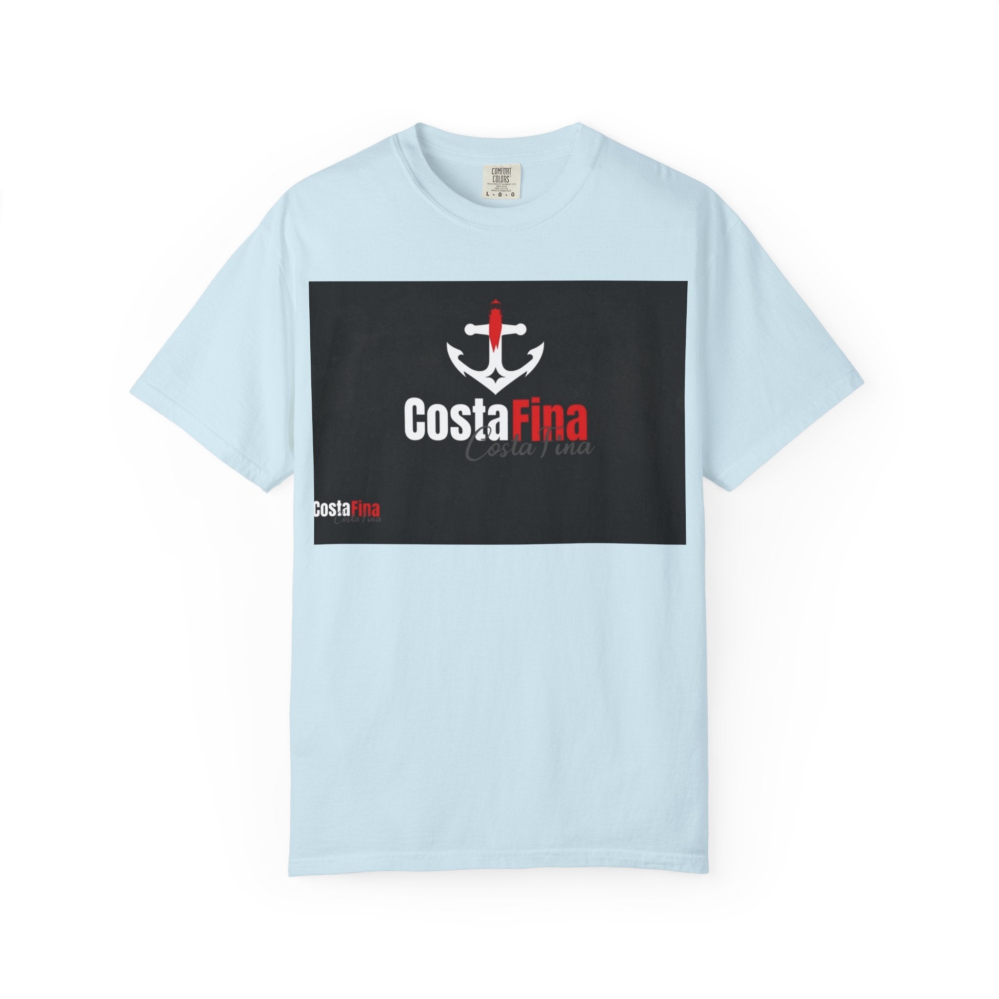 Costa Fina Anchor Logo T‑Shirt — Nautical Boat Crew Tee